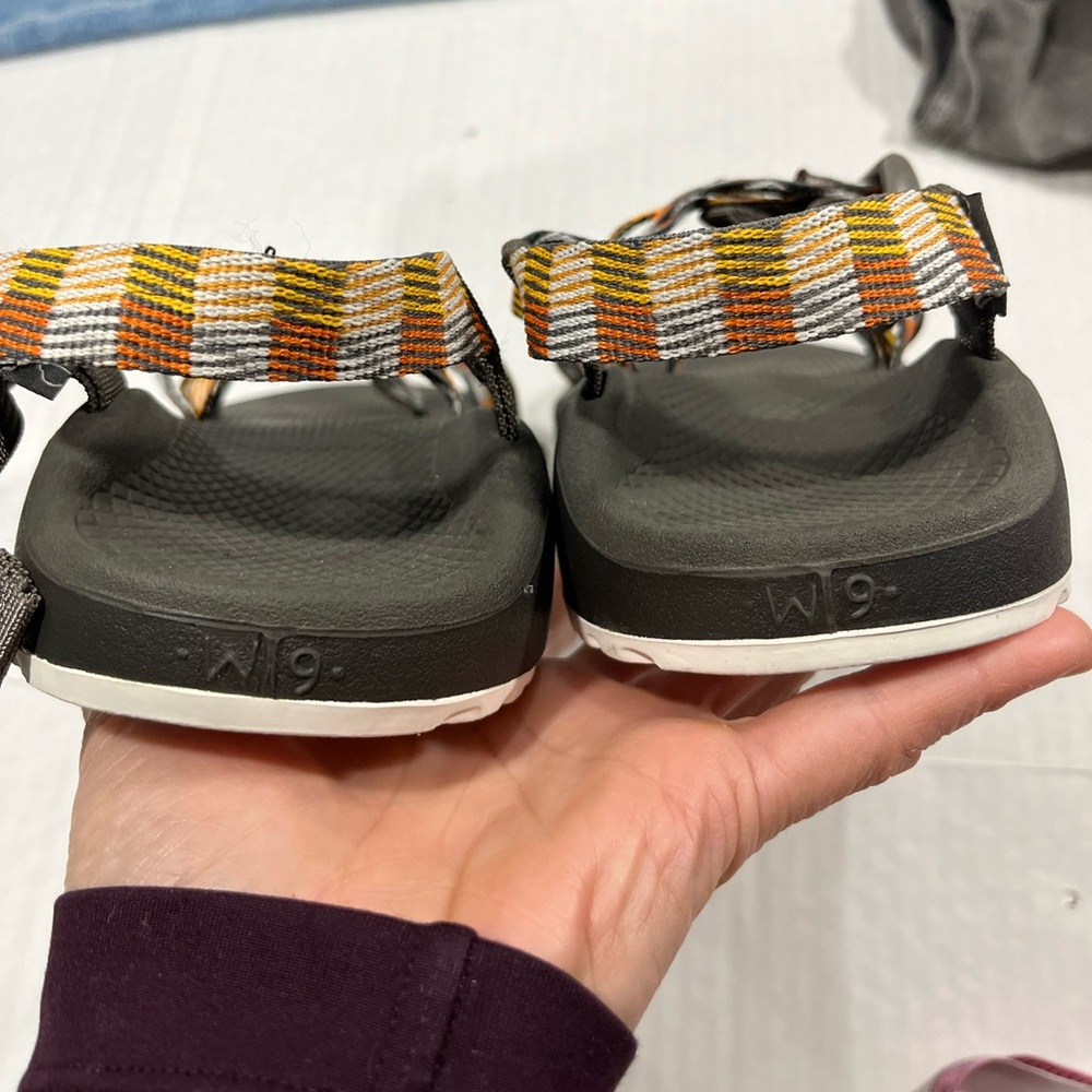 CHACO WOMENS Z/CLOUD X2 REMIX IN COTTAGE POPPY NEW NO BOX - Picture 5 of 12